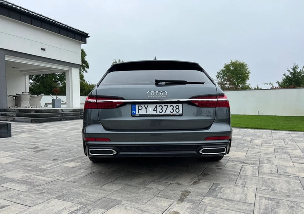 Audi A6 cena 232000 przebieg: 66000, rok produkcji 2018 z Poznań małe 301